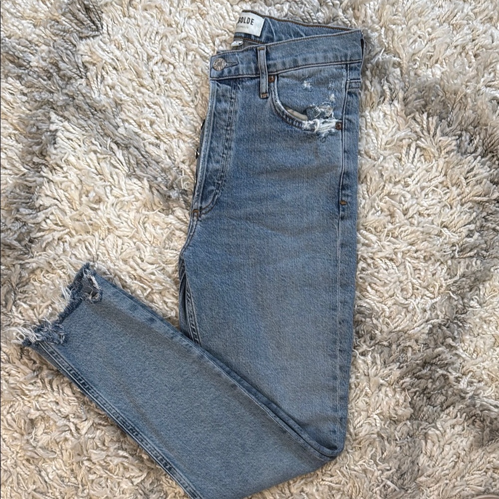 AGOLDE Nico Slim Fit Ankle Jeans